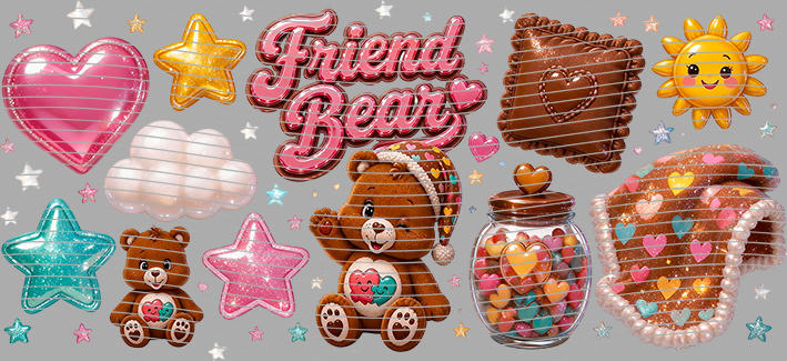 16oz Care Bears-Be-259